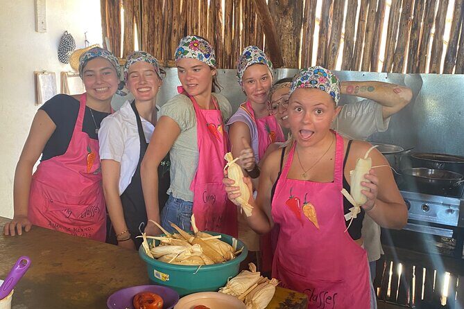 Tamales or chiles rellenos cooking class,tequila & Mezcal tasting